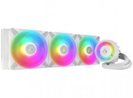  Vodeno hlađenje ARCTIC Liquid Freezer III 420 A-RGB White, Intel 1851, 1700; AMD AM5, AM4