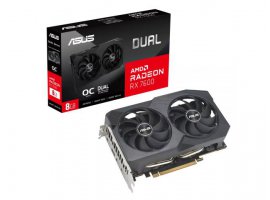  Grafička kartica ASUS AMD Radeon DUAL-RX7600-O8G-V2, 8 GB GDDR6