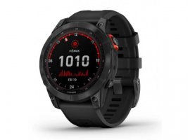  Pametni sat GARMIN Fenix 7 SOLAR Edition, 47mm, tamnosivi, crni remen (010-02540-11)