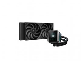  Vodeno hlađenje DEEPCOOL Mystique 240, Intel 1700/1200/1151/1150/1155; AMD AM5/AM4; 240mm, LCD, Black