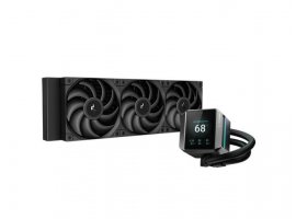  Vodeno hlađenje DEEPCOOL Mystique 360, Intel 1700/1200/1151/1150/1155; AMD AM5/AM4; 360mm, LCD, Black