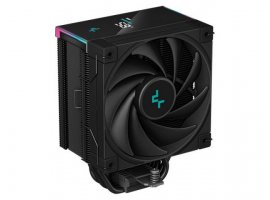  Hladnjak za procesor DEEPCOOL AK500S Digital, Intel 1700/1200/1151/1150/1155; AMD AM5/AM4; 120mm, LCD, ARGB, Black