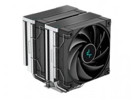  Hladnjak za procesor DEEPCOOL AK620, Intel 2066/2011-v3/2011/1700/1200/1151/1150/1155; AMD AM5/AM4; 2x 120mm, 260W TDP, Black