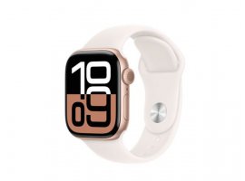  Pametni sat APPLE Watch S10, GPS 42mm, Rose Gold Aluminum Case / Light Blush Sport Band, S/M (mwwh3qh/a)