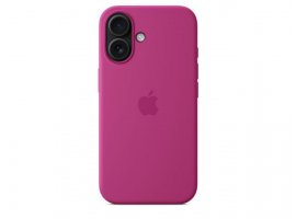  Maskica APPLE za iPhone 16, Silicone Case with MagSafe, Fuchsia (Seasonal) (myy53zm/a)