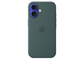  Maskica APPLE za iPhone 16, Silicone Case with MagSafe, Lake Green (Seasonal) (myy83zm/a)