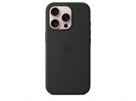  Maskica APPLE za iPhone 16 Pro, Silicone Case with MagSafe, Black (myyj3zm/a)