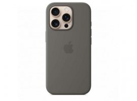  Maskica APPLE za iPhone 16 Pro, Silicone Case with MagSafe, Stone Gray (myyl3zm/a)