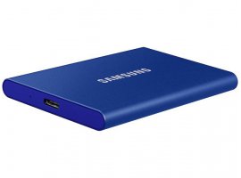  Eksterni SSD disk, 1 TB, SAMSUNG T7, USB 3.2 Gen 2 (USB Type-C), plavi, MU-PC1T0H