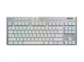  Tipkovnica LOGITECH G915 TKL, mehanička, taktilna, BT, RGB, bijela (920-009664)